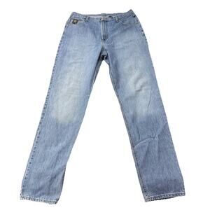 Cinch Green Label Light Wash Jeans 38x40 Cowboy Cut Tall Straight Leg Western